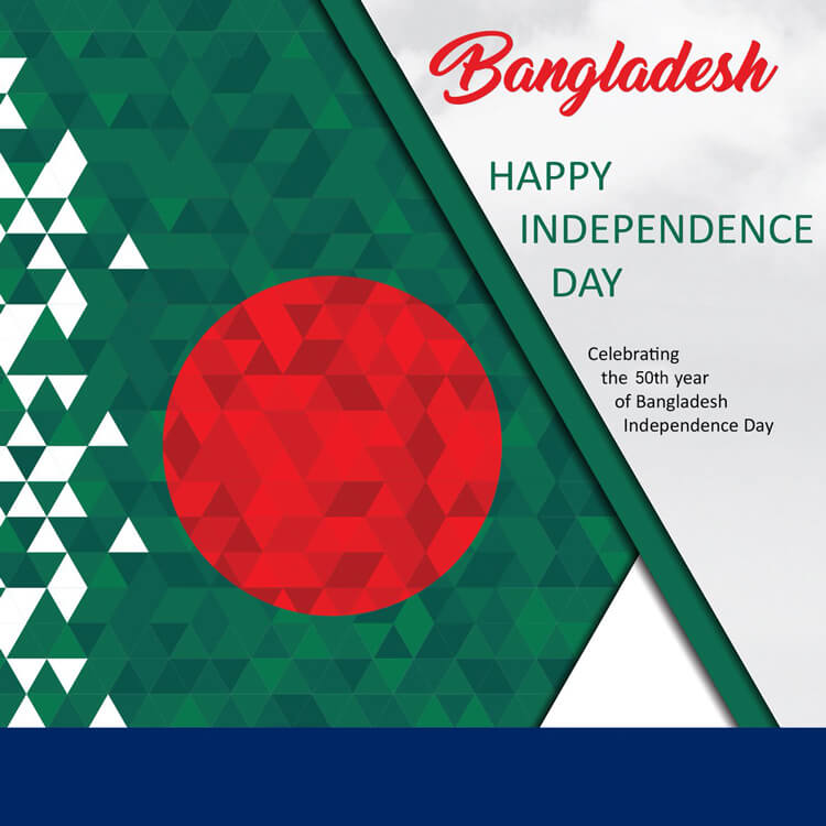 Celebrating Happy Independence Day of Bangladesh